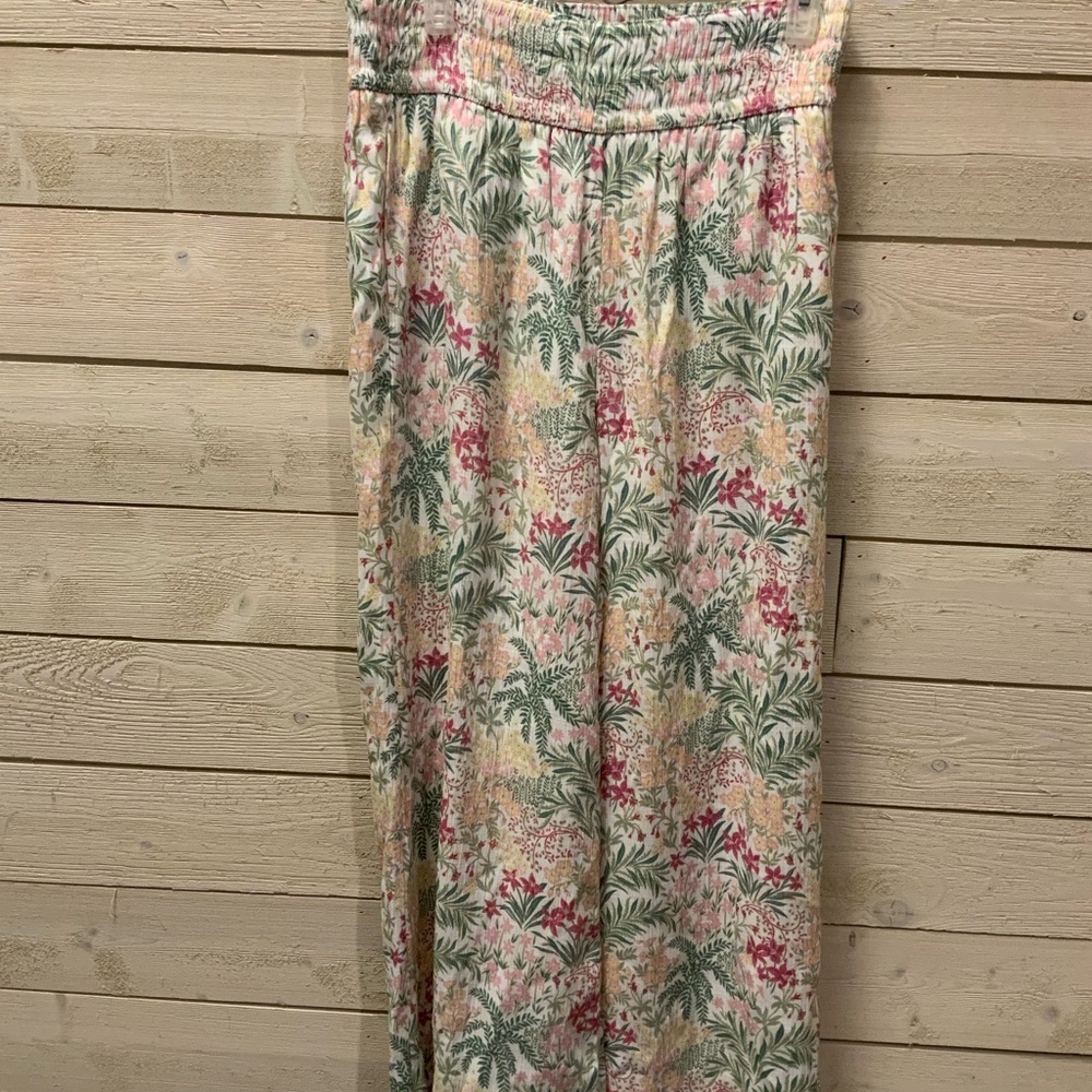 Floral Print Women's pants petite